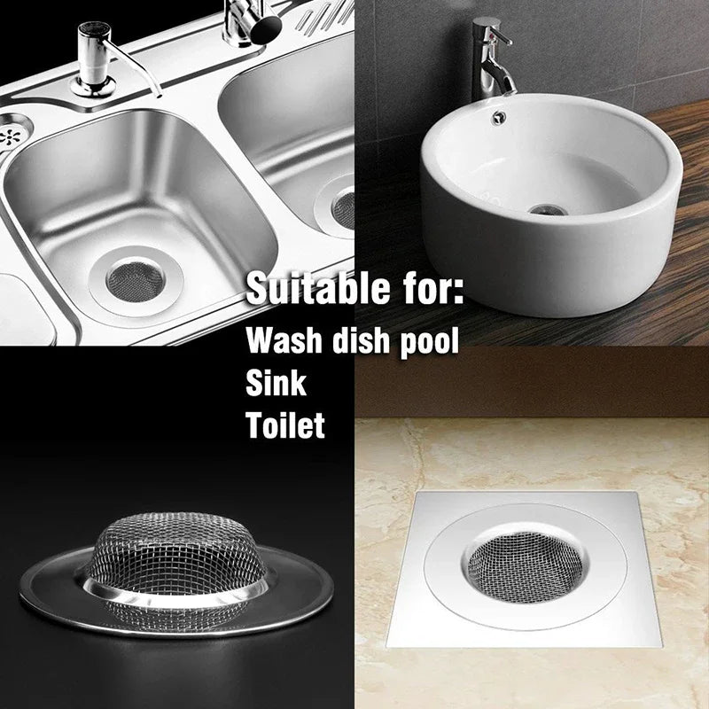 Stainless Steel Sink Strainer & Drain Hole Filter